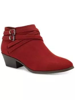 Женские ботильоны Willow с мягкой стелькой и миндалевидным носком Style & Co., цвет red micro