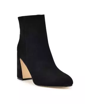 Женские ботильоны Yast с миндалевидным носком на блочном каблуке Nine West