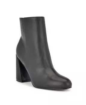 Женские ботильоны Yast с миндалевидным носком на блочном каблуке Nine West