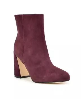 Женские ботильоны Yast с миндалевидным носком на блочном каблуке Nine West