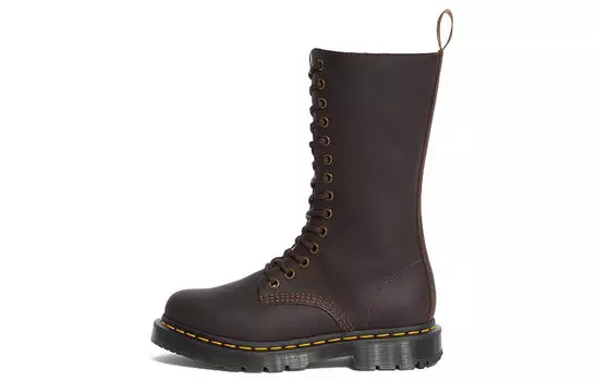 Женские Ботинки 1914 года, темно-коричневые Dr.Martens