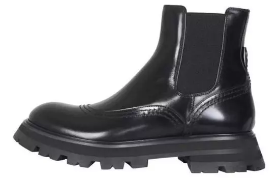 Женские ботинки челси Alexander McQueen Wander, черный