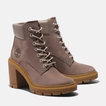 Женские ботинки Allington Heights 6 дюймов Timberland, цвет Taupe Nubuck