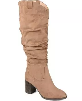 Женские ботинки Aneil с широкими голенищами Journee Collection
