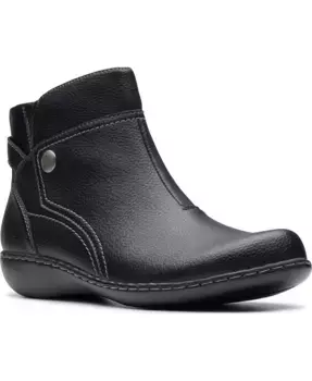 Женские ботинки Ashland Mabel Flat Clarks, черный