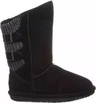 Женские ботинки Bearpaw из овчины Bearpaw, черный