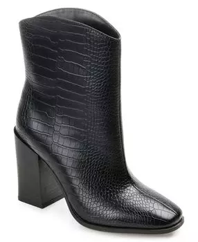 Женские ботинки Brekinn Western Bootie Journee Collection, черный