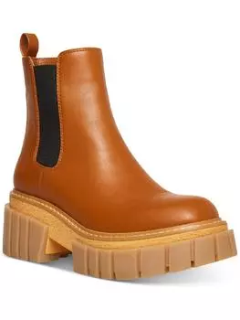 Женские ботинки Chelsea Phoebe Pull On Lug Sole Madden Girl, цвет cognac