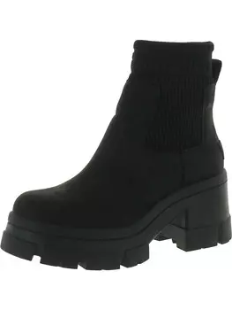 Женские ботинки челси Brooklyn на кожаной подошве с проушинами UGG, черный