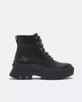 Женские ботинки челси до середины икры Roxie Lane на шнуровке Timberland, черный