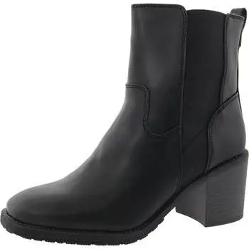 Женские ботинки челси из искусственной кожи на молнии цвета бордо Zodiac