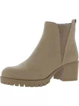 Женские ботинки челси Jody из искусственной кожи с рифленой подошвой Mia, цвет tan