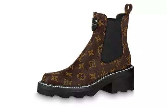 Ботинки-челси женские Louis Vuitton Beaubourg, коричневый
