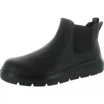 Женские ботинки челси Nouvelle Stretch Nubuck ECCO, черный