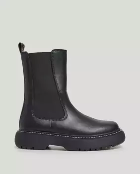 Женские ботинки челси с эффектом кожи Pepe Jeans, черный