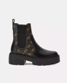 Женские ботинки челси Shuze с логотипом Guess, черный