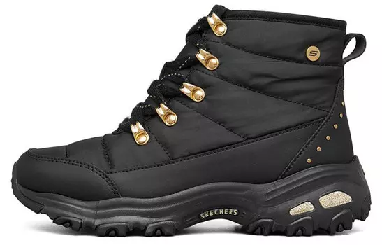 Женские ботинки DLITES Martin, черные/золотые Skechers