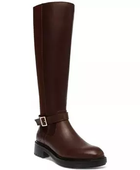 Женские ботинки для верховой езды Georgi с пряжками Steve Madden, коричневый