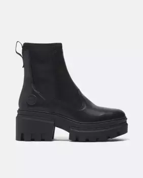 Женские ботинки до середины икры Chelsea Everleigh Timberland, черный