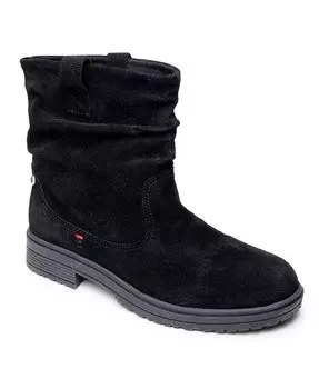 Женские ботинки до середины икры с напуском Joli Minnetonka, черный