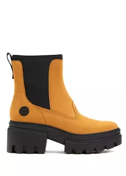 Женские ботинки everleigh chelsea горчичного цвета Timberland