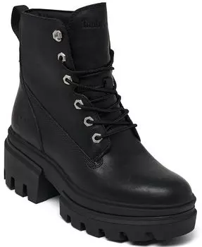 Женские ботинки Everleigh на шнуровке 6 дюймов от Finish Line Timberland, черный