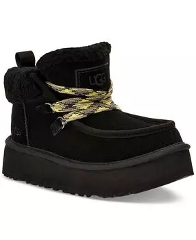 Женские ботинки Funkarra Cabin на шнуровке с манжетами UGG, черный