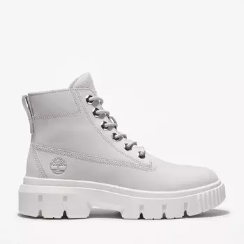 Женские ботинки Greyfield со шнуровкой средней длины Timberland, цвет Grey Violet