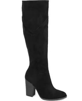 Женские ботинки Kyllie с широкими голенищами Journee Collection, черный