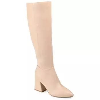 Женские ботинки Landree Tru Comfort Foam Wide Calf из коллекции Journee, цвет nude