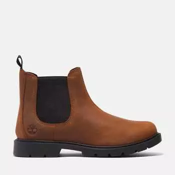 Женские ботинки Linden Woods Chelsea Timberland, цвет brown full-grain