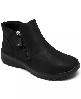 Женские ботинки на молнии Lovely Vibe от Finish Line Skechers, черный