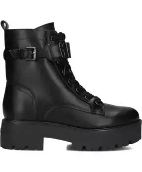 Женские ботинки на шнуровке Guess, черный