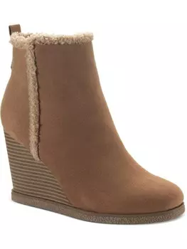 Женские ботинки на танкетке из искусственной замши Camillia F Sun + Stone, цвет Tan Mc