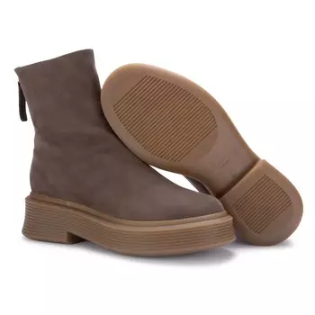 Женские ботинки Neta 26 из набука Cioccolato Halmanera