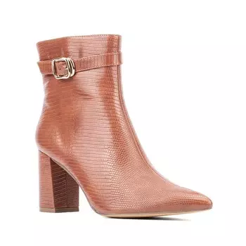 Женские ботинки New York & Company Edena из искусственной ящерицы, цвет Cognac Lizard