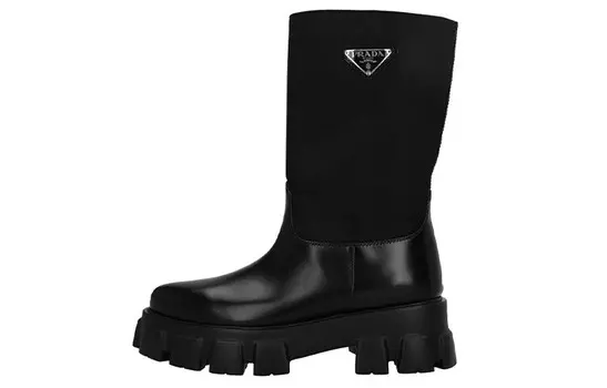 Женские ботинки Prada, черный