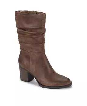 Женские ботинки Raz из микрофибры средней высоты на молнии Baretraps, коричневый