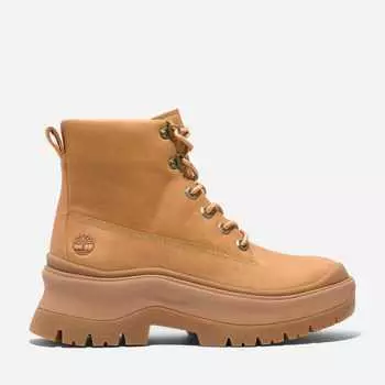 Женские ботинки Roxie Lane Mid на шнуровке Timberland, цвет wheat full-grain