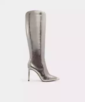 Женские ботинки с острым носком Aldo, серебрянный