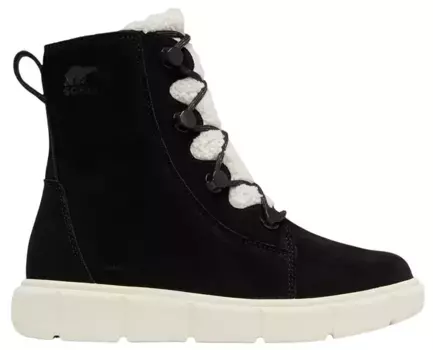 Женские ботинки Sorel Explorer III Joan Cozy WP, цвет Black/Chalk