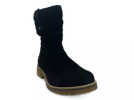 Женские ботинки Texas Waterproof Suede Lug Sole из черной замши eric michael