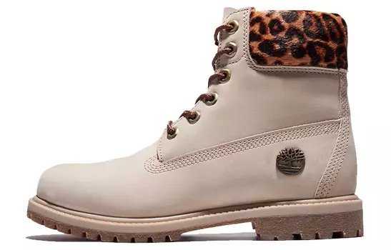 Ботинки Timberland Safari Cheetah 6 Inch Waterproof Boot 'Beige' Women's