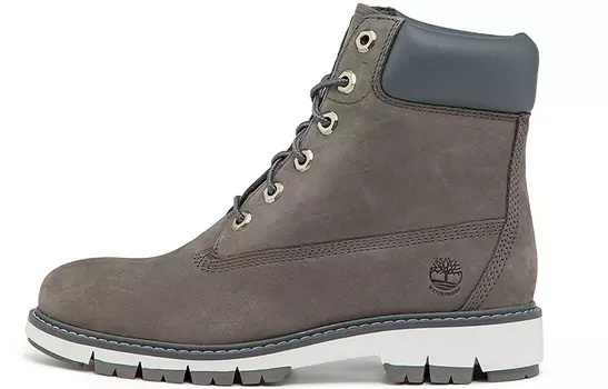 Ботинки Timberland Lucia Way 6 Inch Waterproof Wide Fit Boots 'Medium Grey Nubuck' Women's