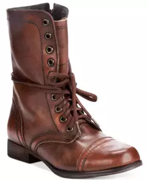 Женские ботинки Troopa на шнуровке Steve Madden, коричневый