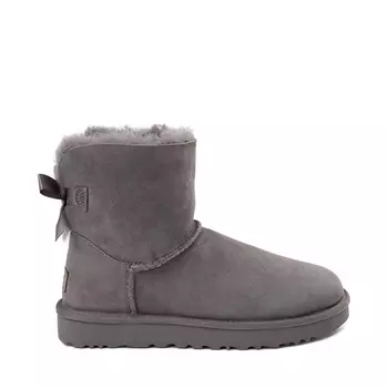 Женские ботинки UGG Mini Bailey Bow II, серый