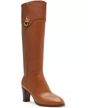 Женские ботинки Vivian на среднем каблуке Arezzo, коричневый