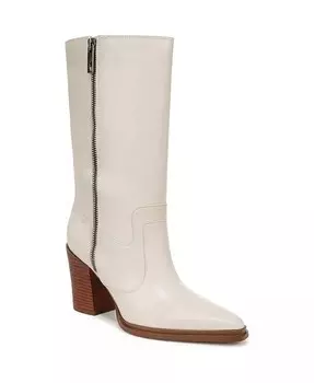 Женские ботинки в стиле вестерн Jaxon с острым носком Franco Sarto, белый