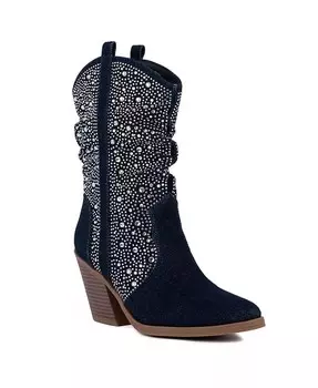 Женские ботинки в стиле вестерн Kassandra 2 с закрытым носком Sugar, синий