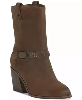 Женские ботинки в стиле вестерн Sogn с пряжками и блочным каблуком Lucky Brand, коричневый